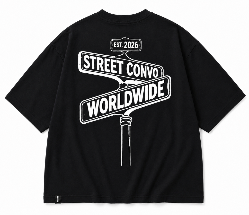 Street Convo Worldwide Oversized T-Shirt