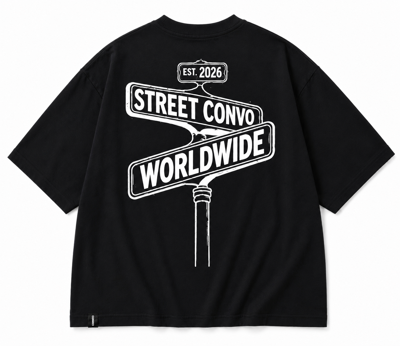 Street Convo Worldwide Oversized T-Shirt