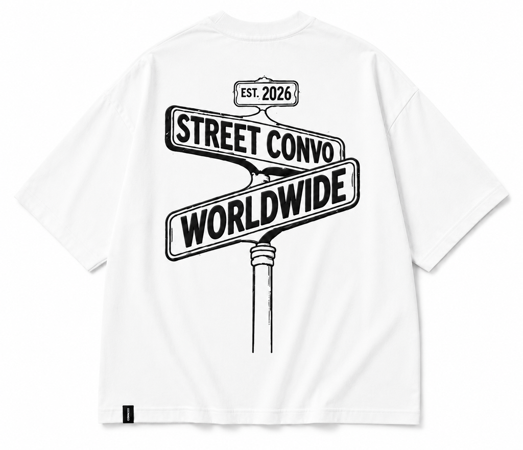 Street Convo Worldwide Oversized T-Shirt