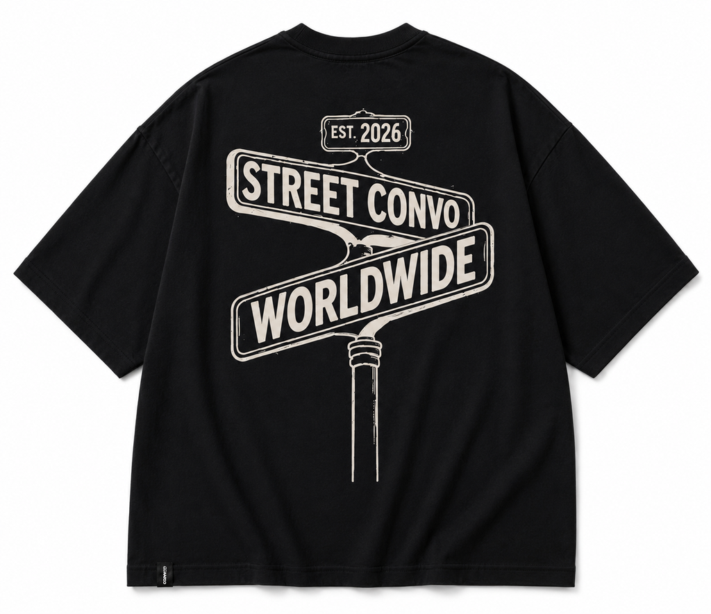Street Convo Worldwide Oversized T-Shirt