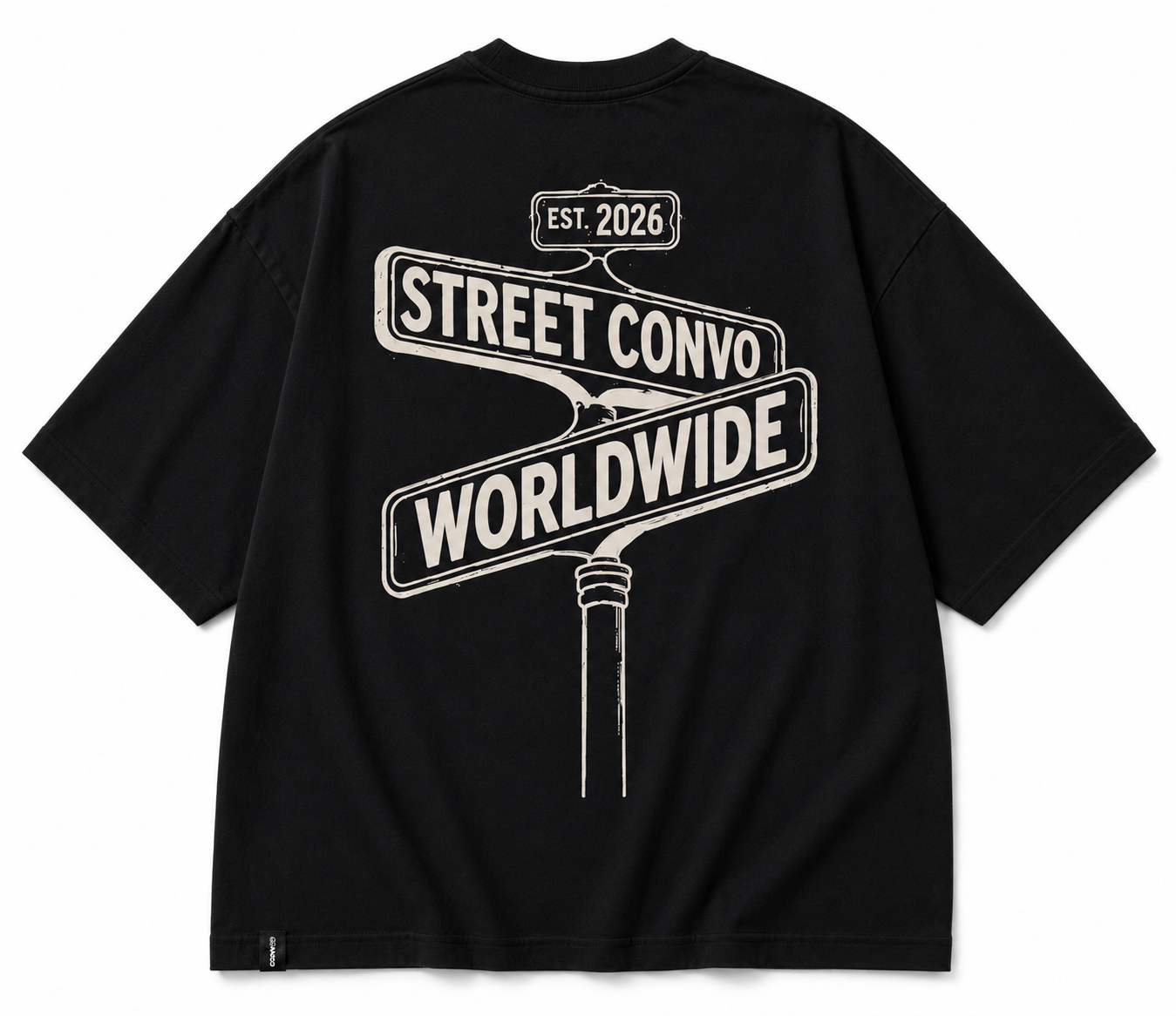 Street Convo Worldwide Oversized T-Shirt